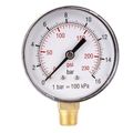 Pressure Gauge 0-16bar 1/4lower63mm Packaged